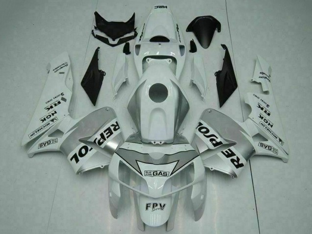 2005-2006 Honda CBR600RR Motorcycle Fairing - White Canada