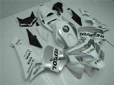 Online 2005-2006 Honda CBR600RR Motorcycle Fairing - White Canada
