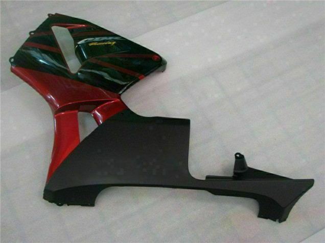 2005-2006 Honda CBR600RR Bike Fairings - Red Black Canada