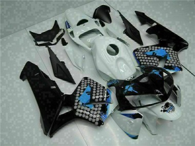Online 2005-2006 Honda CBR600RR Motorcycle Fairings - White Black Green Canada