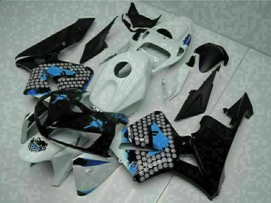 Online 2005-2006 Honda CBR600RR Motorcycle Fairings - White Black Green Canada