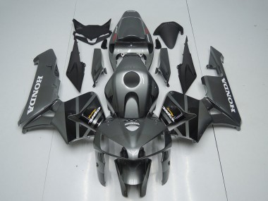 Online 2005-2006 Honda CBR600RR Motorcycle Fairing Kits - Grey Black Canada
