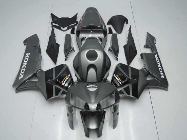2005-2006 Honda CBR600RR Motorcycle Fairing Kits - Grey Black Canada