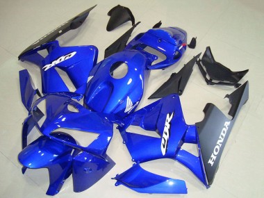 Online 2005-2006 Honda CBR600RR Motorcycle Fairings - Blue Black White Decal Canada