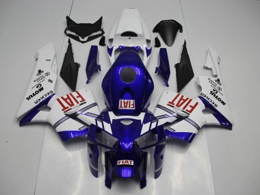 Online 2005-2006 Honda CBR600RR Motorcycle Fairings - White Blue Red Fiat Canada