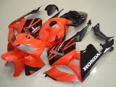 Online 2005-2006 Honda CBR600RR Motorcycle Fairings - Orange Black Canada