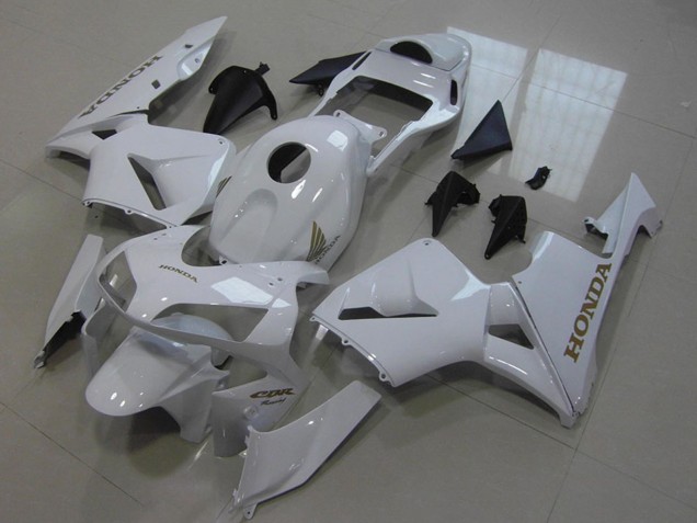 2005-2006 Honda CBR600RR Motorcycle Fairings - White Canada