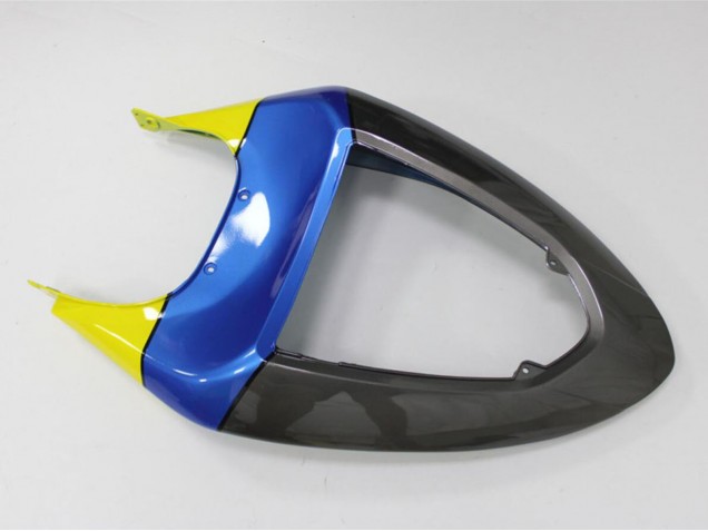 2005-2006 Kawasaki ZX6R Motorcycle Fairings - Blue Yellow Black Shark Canada