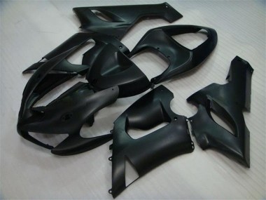 Online 2005-2006 Kawasaki ZX6R Motorcycle Fairings - Matte Black Canada