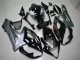 2005-2006 Suzuki GSXR 1000 Motorcycle Fairing - Glossy Black Silver Canada