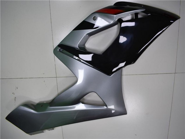 2005-2006 Suzuki GSXR 1000 Motorcycle Fairing - Glossy Black Silver Canada