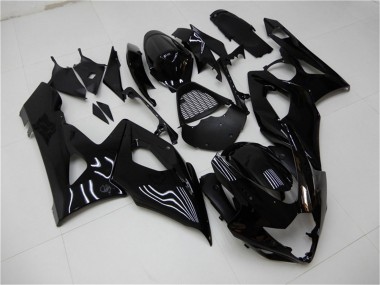 Online 2005-2006 Suzuki GSXR 1000 Motorcycle Fairing Kits - Glossy Black Canada