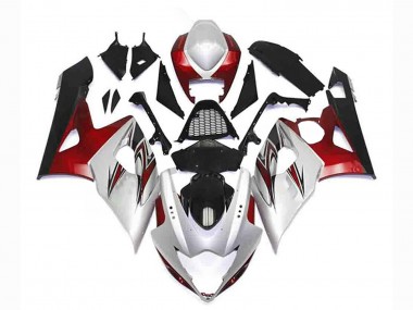 Online 2005-2006 Suzuki GSXR 1000 Motorcycle Fairing Kits - Silver Red Black Canada
