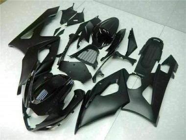 Online 2005-2006 Suzuki GSXR 1000 Bike Fairings - Glossy Black Matte Black Canada