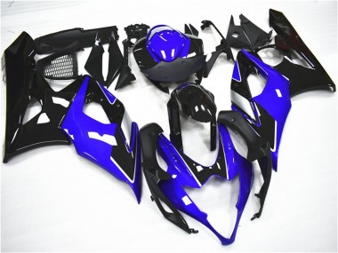 Online 2005-2006 Suzuki GSXR 1000 Motorcycle Fairing Kits - Blue Black Canada