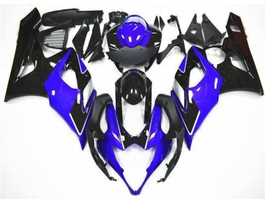 Online 2005-2006 Suzuki GSXR 1000 Motorcycle Fairing Kits - Blue Black Canada