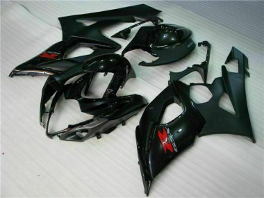 Online 2005-2006 Suzuki GSXR 1000 Motorcycle Fairing - Glossy Black Matte Black Red Canada