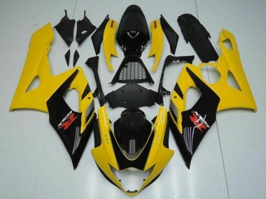 Online 2005-2006 Suzuki GSXR 1000 Motorcycle Fairings - Yellow Glossy Black Red Canada