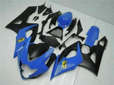 Online 2005-2006 Suzuki GSXR 1000 Motorcycle Fairing - Blue Black Canada