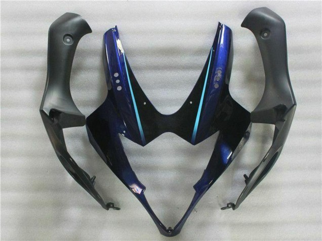 2005-2006 Suzuki GSXR 1000 Motorcycle Fairing Kits - White Blue Glossy Black Canada