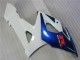 2005-2006 Suzuki GSXR 1000 Motorcycle Fairing Kits - White Blue Glossy Black Canada