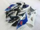 2005-2006 Suzuki GSXR 1000 Motorcycle Fairing Kits - White Blue Glossy Black Canada