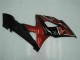 2005-2006 Suzuki GSXR 1000 Motorcycle Fairing - Red Glossy Black Canada