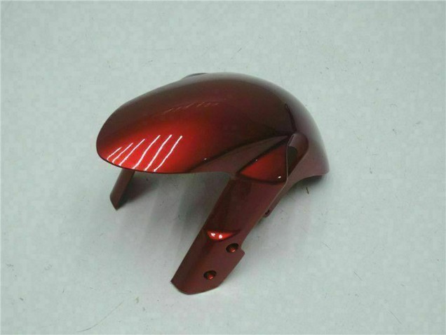 2005-2006 Suzuki GSXR 1000 Motorcycle Fairing - Red Glossy Black Canada