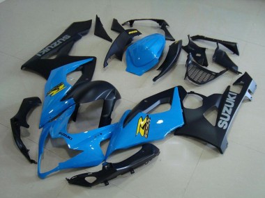 Online 2005-2006 Suzuki GSXR 1000 Motorcycle Fairings - Blue Black Yellow Canada