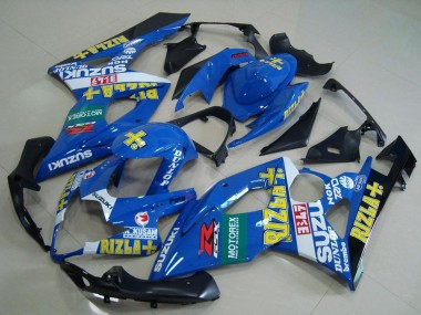 Online 2005-2006 Suzuki GSXR 1000 Motorcycle Fairings - Blue Yellow Red Green Black Rizla Canada