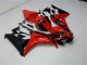 2006-2007 Honda CBR1000RR Motorcycle Fairings Kits - Red Glossy Black Canada