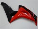 2006-2007 Honda CBR1000RR Motorcycle Fairings Kits - Red Glossy Black Canada