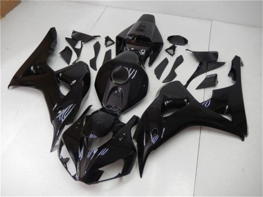 Online 2006-2007 Honda CBR1000RR Motorcycle Fairings - Glossy Black Canada