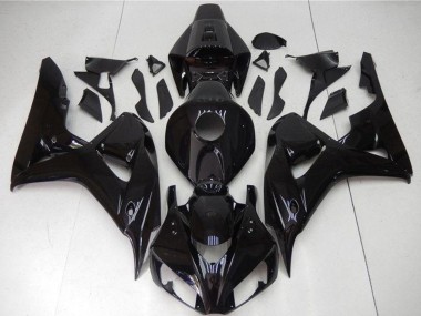Online 2006-2007 Honda CBR1000RR Motorcycle Fairings - Glossy Black Canada