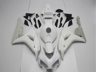 Online 2006-2007 Honda CBR1000RR Motorcycle Fairings - White Silver Canada
