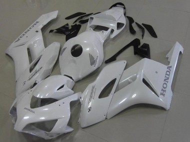 Online 2006-2007 Honda CBR1000RR Motorcycle Fairings - White with Silver Decals Canada