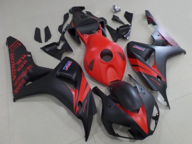 Online 2006-2007 Honda CBR1000RR Motorcycle Fairing - Red Matte Black Canada