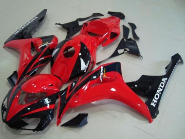 Online 2006-2007 Honda CBR1000RR Motorcycle Fairing Kits - Red Glossy Black Canada