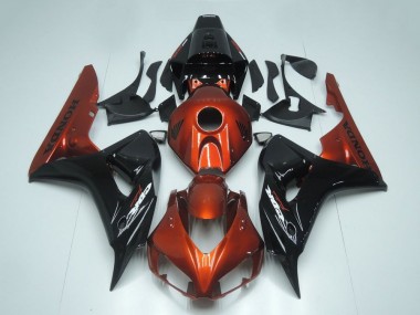 Online 2006-2007 Honda CBR1000RR Motorcycle Fairing - Red Glossy Black Canada
