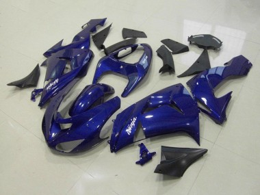 Online 2006-2007 Kawasaki ZX10R Motorcycle Fairing Kits - Dark Blue Canada