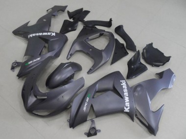 Online 2006-2007 Kawasaki ZX10R Motorcycle Fairings - Matte Grey White Decal Canada
