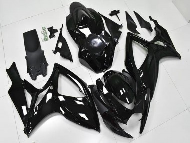 Online 2006-2007 Suzuki GSXR 600/750 Bike Fairings - Glossy Black Canada