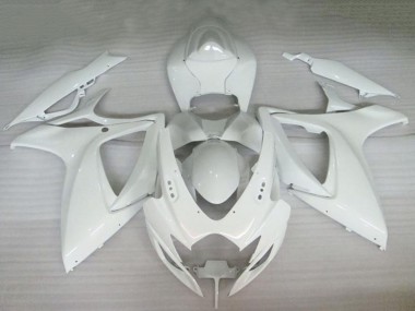 Online 2006-2007 Suzuki GSXR 600/750 Motorcycle Fairings - Pearl White Canada