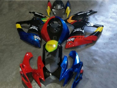Online 2006-2007 Suzuki GSXR 600/750 Motorcycle Fairings - Red Blue Yellow Canada