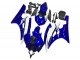 2006-2007 Yamaha YZF R6 Motorcycle Fairings - Blue White Black Canada