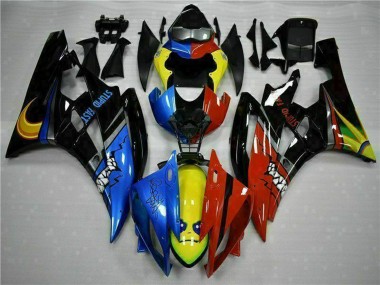Online 2006-2007 Yamaha YZF R6 Motorcycle Fairings - Yellow Blue Red Glossy Black Shark Canada
