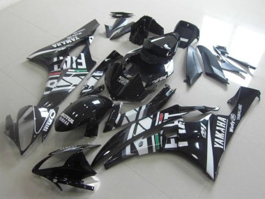 Online 2006-2007 Yamaha YZF R6 Motorcycle Fairings - White Glossy Black Green Red Fiat Yamalube Motul Canada