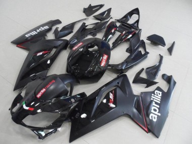 Online 2006-2011 Aprilia RS125 Motorcycle Fairings - Glossy Black Matte Black Canada