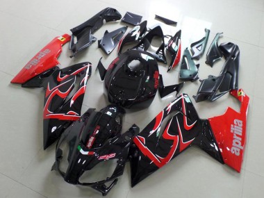 Online 2006-2011 Aprilia RS125 Motorcycle Fairing - Glossy Black Red Canada
