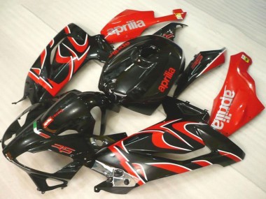 Online 2006-2011 Aprilia RS125 Motorcycle Fairings - Black Red Canada